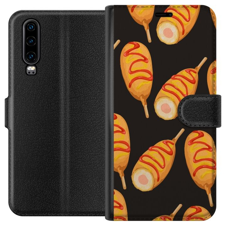 Lompakkokotelo Huawei P30-laitteelle, jossa on Kanan reisi kuvio ryhmässä ÄLYPUHELIMET JA TABLETIT / Puhelimen suojakotelo / Huawei/Honori @ TP E-commerce Nordic AB (A53168)