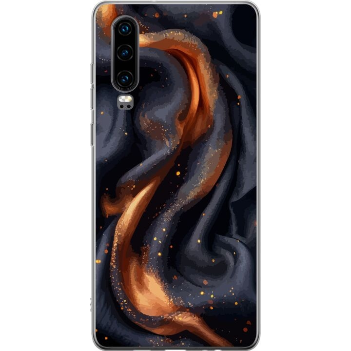 Kännykkäkuori Huawei P30-laitteelle, jossa on Tulinen silkki kuvio ryhmässä ÄLYPUHELIMET JA TABLETIT / Puhelimen suojakotelo / Huawei/Honori @ TP E-commerce Nordic AB (A53187)