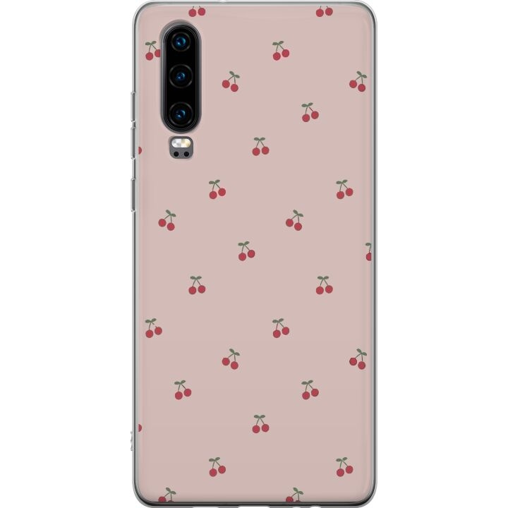 Kännykkäkuori Huawei P30-laitteelle, jossa on Kirsikka kuvio ryhmässä ÄLYPUHELIMET JA TABLETIT / Puhelimen suojakotelo / Huawei/Honori @ TP E-commerce Nordic AB (A53193)