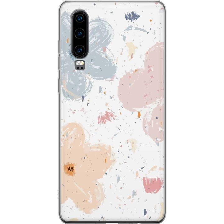 Kännykkäkuori Huawei P30-laitteelle, jossa on Kukat kuvio ryhmässä ÄLYPUHELIMET JA TABLETIT / Puhelimen suojakotelo / Huawei/Honori @ TP E-commerce Nordic AB (A53198)