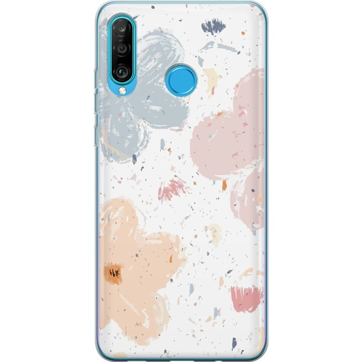 Kännykkäkuori Huawei P30 lite-laitteelle, jossa on Kukat kuvio ryhmässä ÄLYPUHELIMET JA TABLETIT / Puhelimen suojakotelo / Huawei/Honori @ TP E-commerce Nordic AB (A53252)