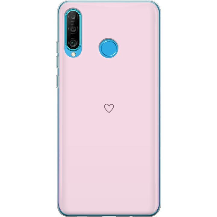 Kännykkäkuori Huawei P30 lite-laitteelle, jossa on Sydän kuvio ryhmässä ÄLYPUHELIMET JA TABLETIT / Puhelimen suojakotelo / Huawei/Honori @ TP E-commerce Nordic AB (A53259)