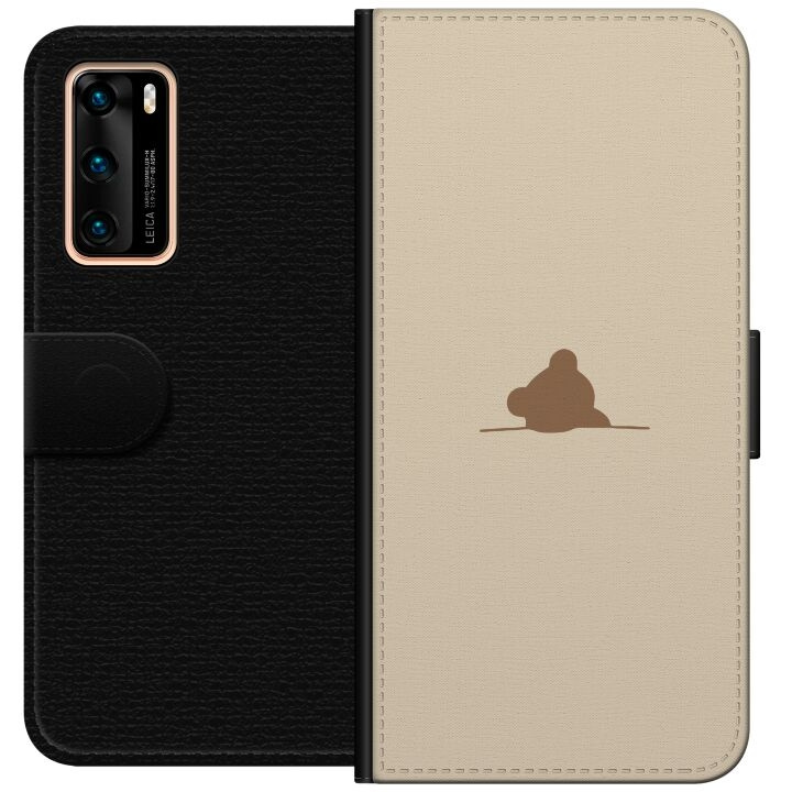 Lompakkokotelo Huawei P40-laitteelle, jossa on Nalle kuvio ryhmässä ÄLYPUHELIMET JA TABLETIT / Puhelimen suojakotelo / Huawei/Honori @ TP E-commerce Nordic AB (A53341)