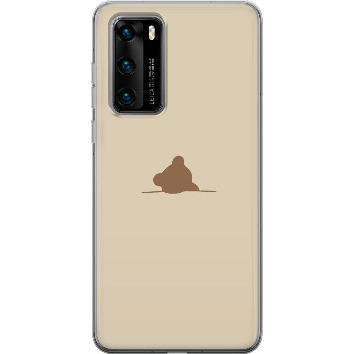 Kännykkäkuori Huawei P40-laitteelle, jossa on Nalle kuvio ryhmässä ÄLYPUHELIMET JA TABLETIT / Puhelimen suojakotelo / Huawei/Honori @ TP E-commerce Nordic AB (A53368)