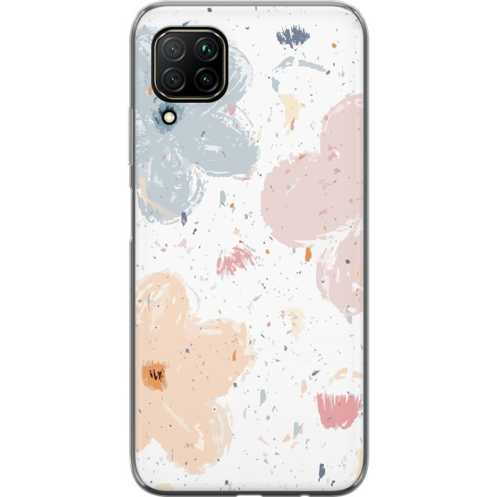 Kännykkäkuori Huawei P40 lite-laitteelle, jossa on Kukat kuvio ryhmässä ÄLYPUHELIMET JA TABLETIT / Puhelimen suojakotelo / Huawei/Honori @ TP E-commerce Nordic AB (A53414)