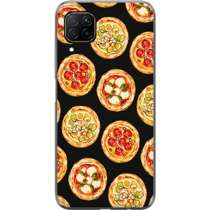 Kännykkäkuori Huawei P40 lite-laitteelle, jossa on Pizza kuvio ryhmässä ÄLYPUHELIMET JA TABLETIT / Puhelimen suojakotelo / Huawei/Honori @ TP E-commerce Nordic AB (A53415)