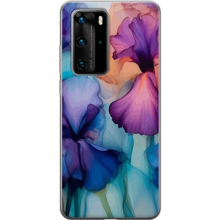 Kännykkäkuori Huawei P40 Pro-laitteelle, jossa on Maagiset kukat kuvio ryhmässä ÄLYPUHELIMET JA TABLETIT / Puhelimen suojakotelo / Huawei/Honori @ TP E-commerce Nordic AB (A53540)