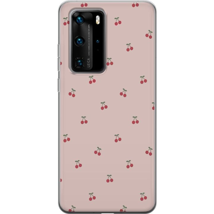 Kännykkäkuori Huawei P40 Pro-laitteelle, jossa on Kirsikka kuvio ryhmässä ÄLYPUHELIMET JA TABLETIT / Puhelimen suojakotelo / Huawei/Honori @ TP E-commerce Nordic AB (A53544)