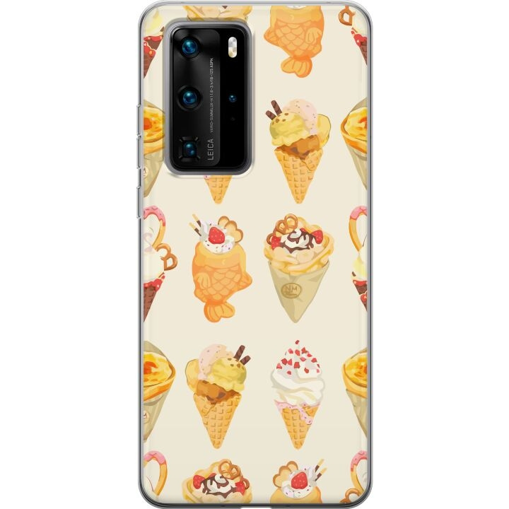 Kännykkäkuori Huawei P40 Pro-laitteelle, jossa on Lasinen kuvio ryhmässä ÄLYPUHELIMET JA TABLETIT / Puhelimen suojakotelo / Huawei/Honori @ TP E-commerce Nordic AB (A53548)