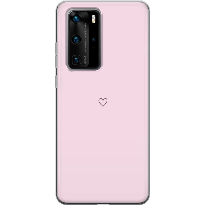 Kännykkäkuori Huawei P40 Pro-laitteelle, jossa on Sydän kuvio ryhmässä ÄLYPUHELIMET JA TABLETIT / Puhelimen suojakotelo / Huawei/Honori @ TP E-commerce Nordic AB (A53556)