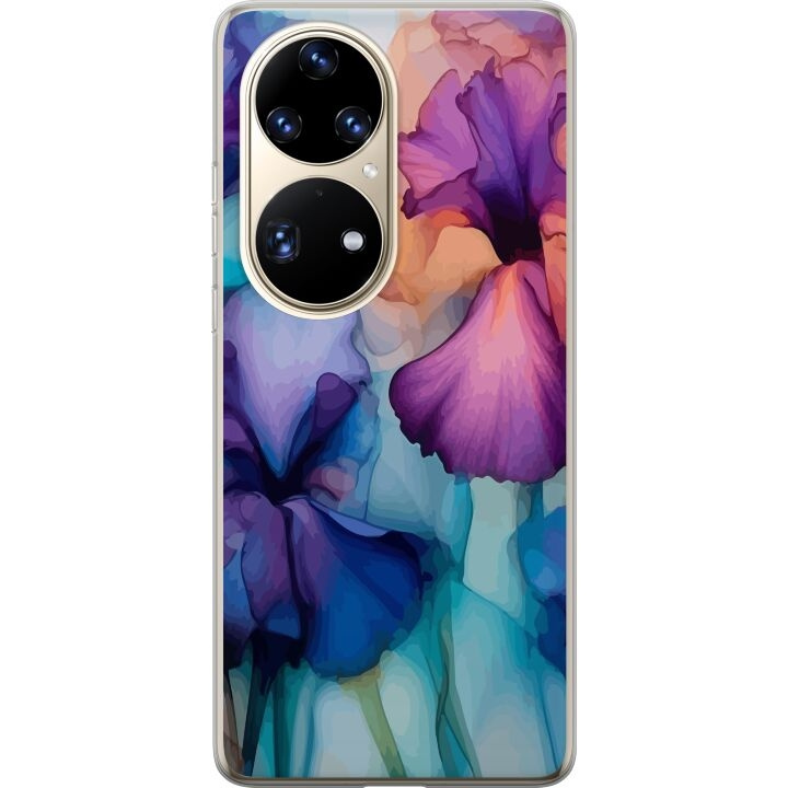 Kännykkäkuori Huawei P50 Pro-laitteelle, jossa on Maagiset kukat kuvio ryhmässä ÄLYPUHELIMET JA TABLETIT / Puhelimen suojakotelo / Huawei/Honori @ TP E-commerce Nordic AB (A53567)