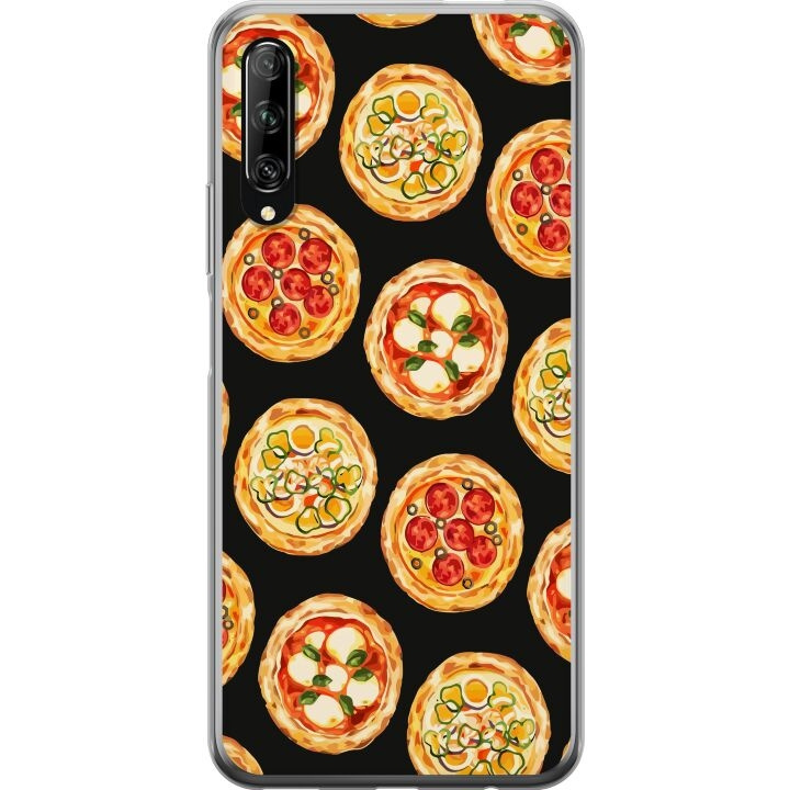 Kännykkäkuori Huawei P smart Pro 2019-laitteelle, jossa on Pizza kuvio ryhmässä ÄLYPUHELIMET JA TABLETIT / Puhelimen suojakotelo / Huawei/Honori @ TP E-commerce Nordic AB (A53631)