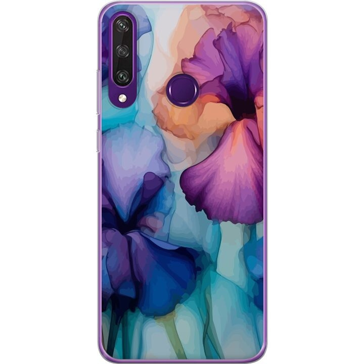 Kännykkäkuori Huawei Y6p-laitteelle, jossa on Maagiset kukat kuvio ryhmässä ÄLYPUHELIMET JA TABLETIT / Puhelimen suojakotelo / Huawei/Honori @ TP E-commerce Nordic AB (A53833)