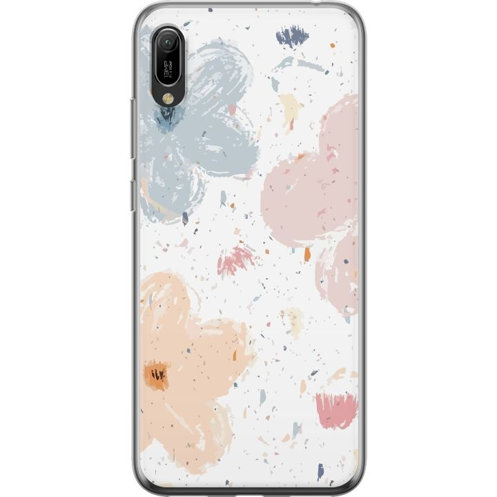 Kännykkäkuori Huawei Y6 Pro (2019)-laitteelle, jossa on Kukat kuvio ryhmässä ÄLYPUHELIMET JA TABLETIT / Puhelimen suojakotelo / Huawei/Honori @ TP E-commerce Nordic AB (A53868)