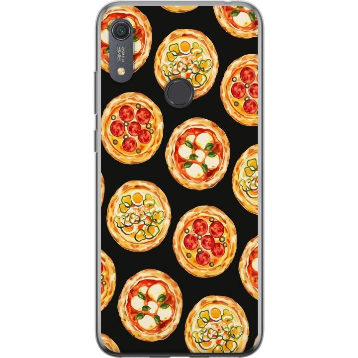 Kännykkäkuori Huawei Y6s (2019)-laitteelle, jossa on Pizza kuvio ryhmässä ÄLYPUHELIMET JA TABLETIT / Puhelimen suojakotelo / Huawei/Honori @ TP E-commerce Nordic AB (A53922)