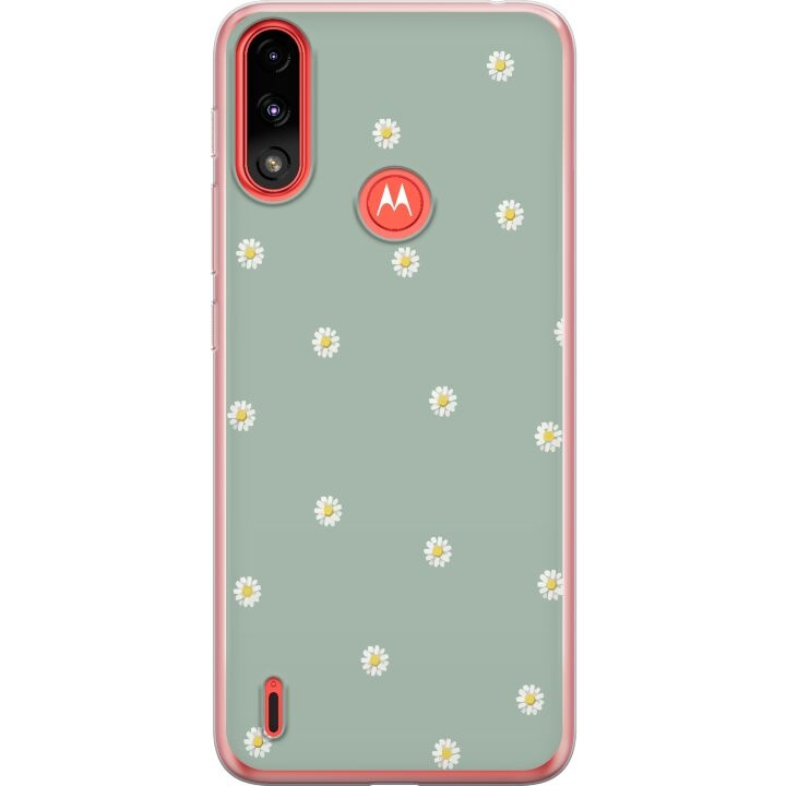 Kännykkäkuori Motorola Moto E7 Power-laitteelle, jossa on Papinkello kuvio ryhmässä ÄLYPUHELIMET JA TABLETIT / Puhelimen suojakotelo / Motorola @ TP E-commerce Nordic AB (A54453)