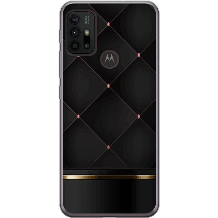 Kännykkäkuori Motorola Moto G30-laitteelle, jossa on Ylellinen linja kuvio ryhmässä ÄLYPUHELIMET JA TABLETIT / Puhelimen suojakotelo / Motorola @ TP E-commerce Nordic AB (A54869)