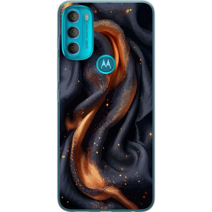 Kännykkäkuori Motorola Moto G71 5G-laitteelle, jossa on Tulinen silkki kuvio ryhmässä ÄLYPUHELIMET JA TABLETIT / Puhelimen suojakotelo / Motorola @ TP E-commerce Nordic AB (A55287)