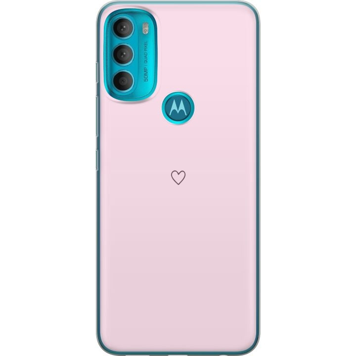 Kännykkäkuori Motorola Moto G71 5G-laitteelle, jossa on Sydän kuvio ryhmässä ÄLYPUHELIMET JA TABLETIT / Puhelimen suojakotelo / Motorola @ TP E-commerce Nordic AB (A55305)