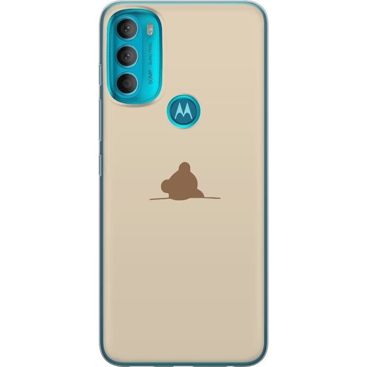 Kännykkäkuori Motorola Moto G71 5G-laitteelle, jossa on Nalle kuvio ryhmässä ÄLYPUHELIMET JA TABLETIT / Puhelimen suojakotelo / Motorola @ TP E-commerce Nordic AB (A55306)