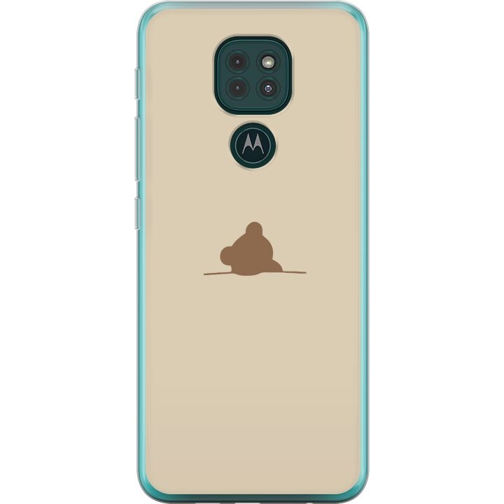 Kännykkäkuori Motorola Moto G9 Play-laitteelle, jossa on Nalle kuvio ryhmässä ÄLYPUHELIMET JA TABLETIT / Puhelimen suojakotelo / Motorola @ TP E-commerce Nordic AB (A55630)