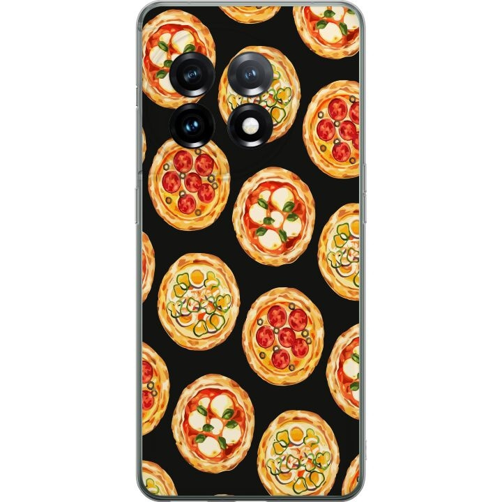 Kännykkäkuori OnePlus 11-laitteelle, jossa on Pizza kuvio ryhmässä ÄLYPUHELIMET JA TABLETIT / Puhelimen suojakotelo / OnePlus @ TP E-commerce Nordic AB (A56433)