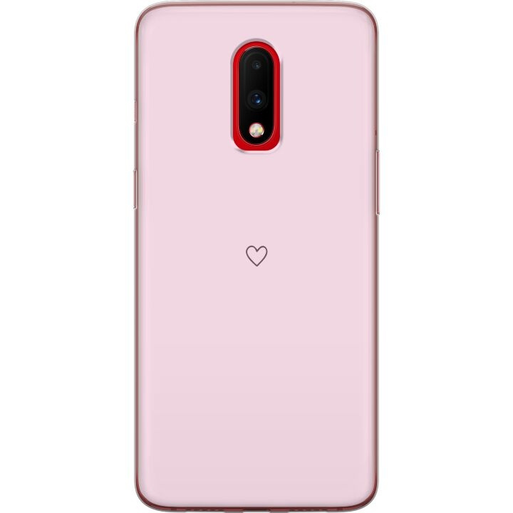 Kännykkäkuori OnePlus 7-laitteelle, jossa on Sydän kuvio ryhmässä ÄLYPUHELIMET JA TABLETIT / Puhelimen suojakotelo / OnePlus @ TP E-commerce Nordic AB (A56628)