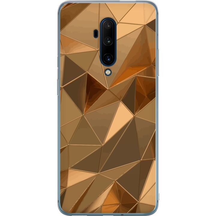 Kännykkäkuori OnePlus 7T Pro-laitteelle, jossa on 3D Kulta kuvio ryhmässä ÄLYPUHELIMET JA TABLETIT / Puhelimen suojakotelo / OnePlus @ TP E-commerce Nordic AB (A56795)