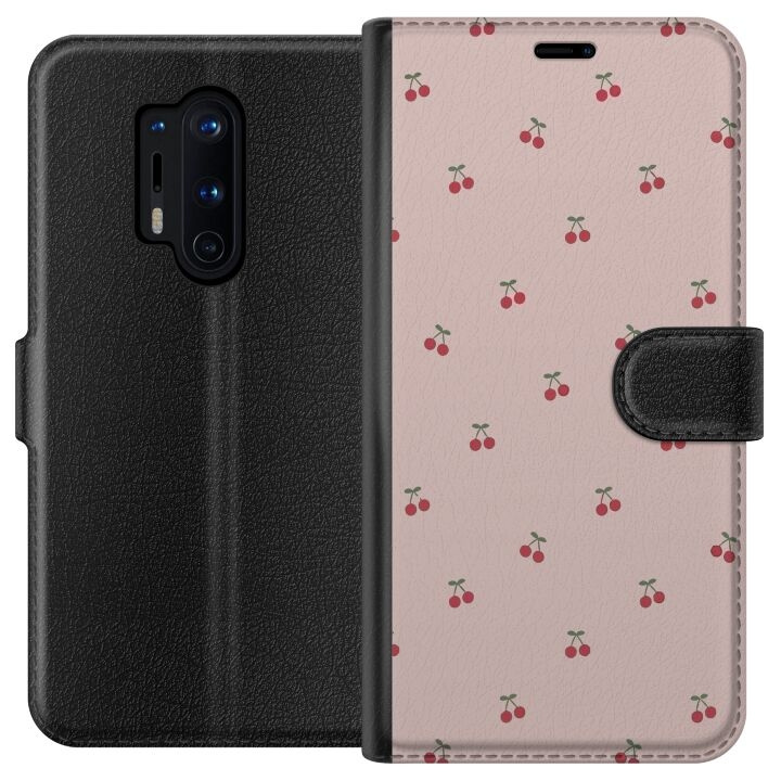 Lompakkokotelo OnePlus 8 Pro-laitteelle, jossa on Kirsikka kuvio ryhmässä ÄLYPUHELIMET JA TABLETIT / Puhelimen suojakotelo / OnePlus @ TP E-commerce Nordic AB (A56859)