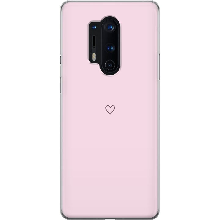 Kännykkäkuori OnePlus 8 Pro-laitteelle, jossa on Sydän kuvio ryhmässä ÄLYPUHELIMET JA TABLETIT / Puhelimen suojakotelo / OnePlus @ TP E-commerce Nordic AB (A56898)