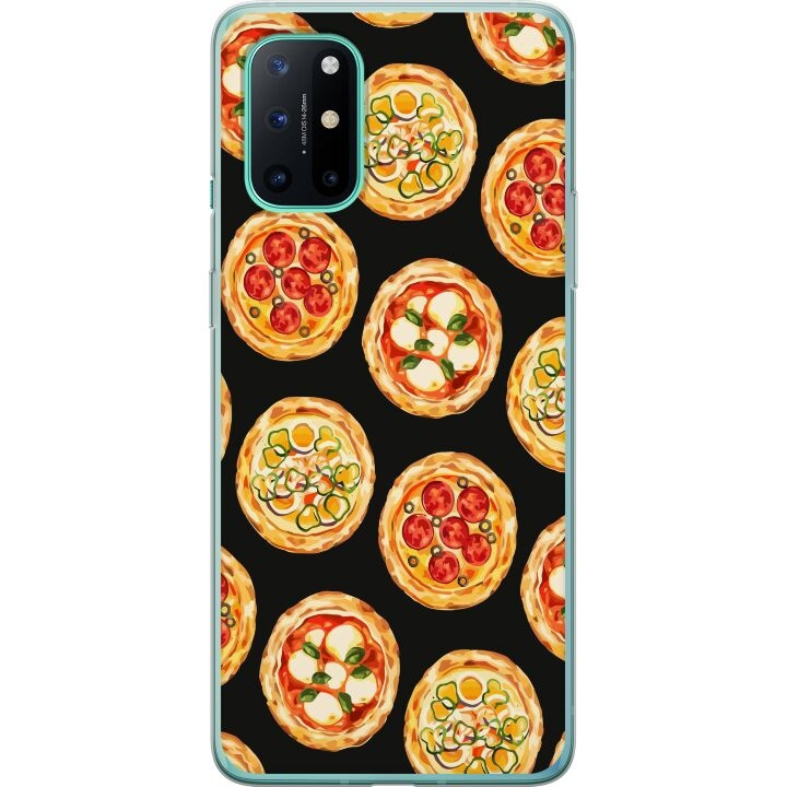 Kännykkäkuori OnePlus 8T-laitteelle, jossa on Pizza kuvio ryhmässä ÄLYPUHELIMET JA TABLETIT / Puhelimen suojakotelo / OnePlus @ TP E-commerce Nordic AB (A56946)