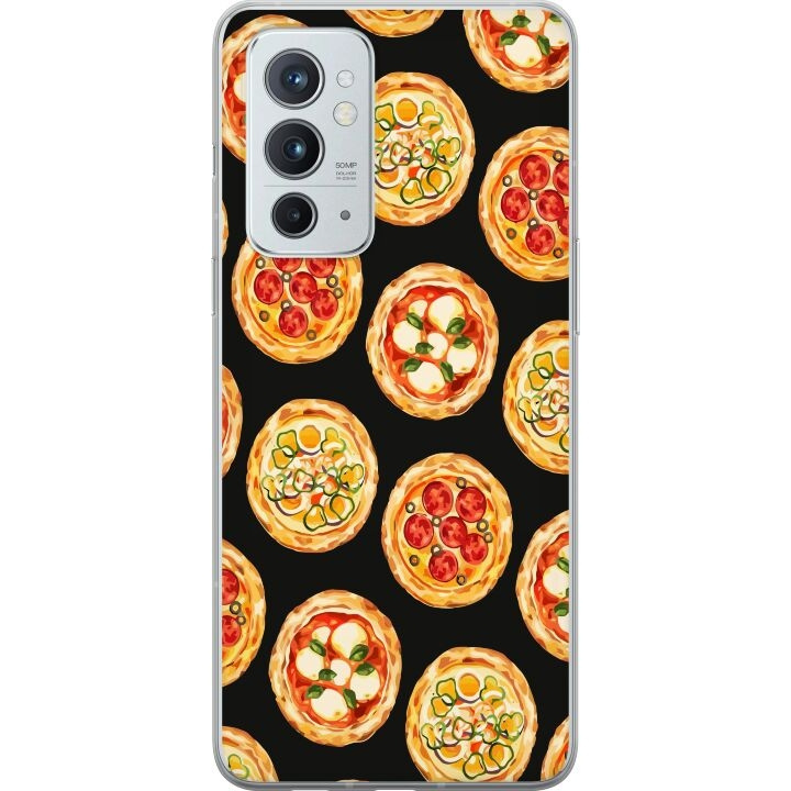 Kännykkäkuori OnePlus 9RT 5G-laitteelle, jossa on Pizza kuvio ryhmässä ÄLYPUHELIMET JA TABLETIT / Puhelimen suojakotelo / OnePlus @ TP E-commerce Nordic AB (A57081)