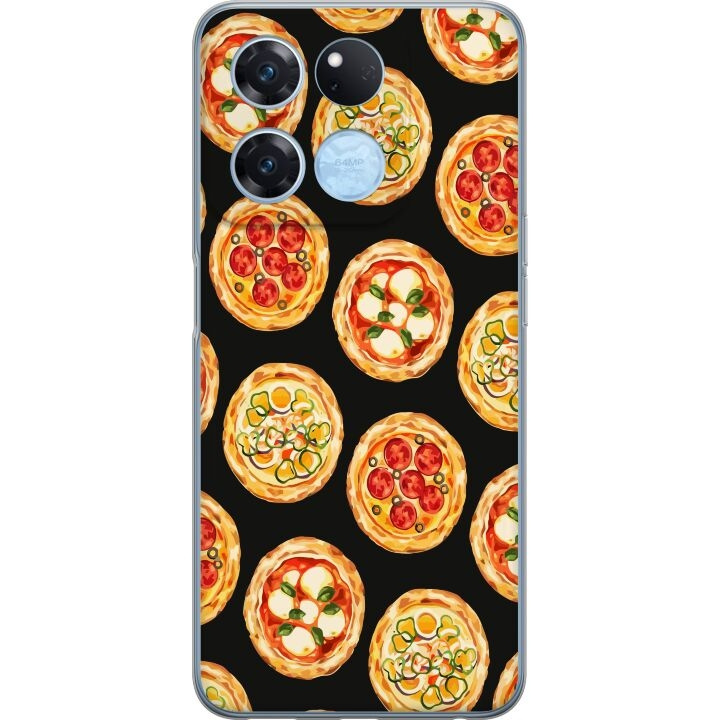 Kännykkäkuori OnePlus Ace Racing-laitteelle, jossa on Pizza kuvio ryhmässä ÄLYPUHELIMET JA TABLETIT / Puhelimen suojakotelo / OnePlus @ TP E-commerce Nordic AB (A57135)