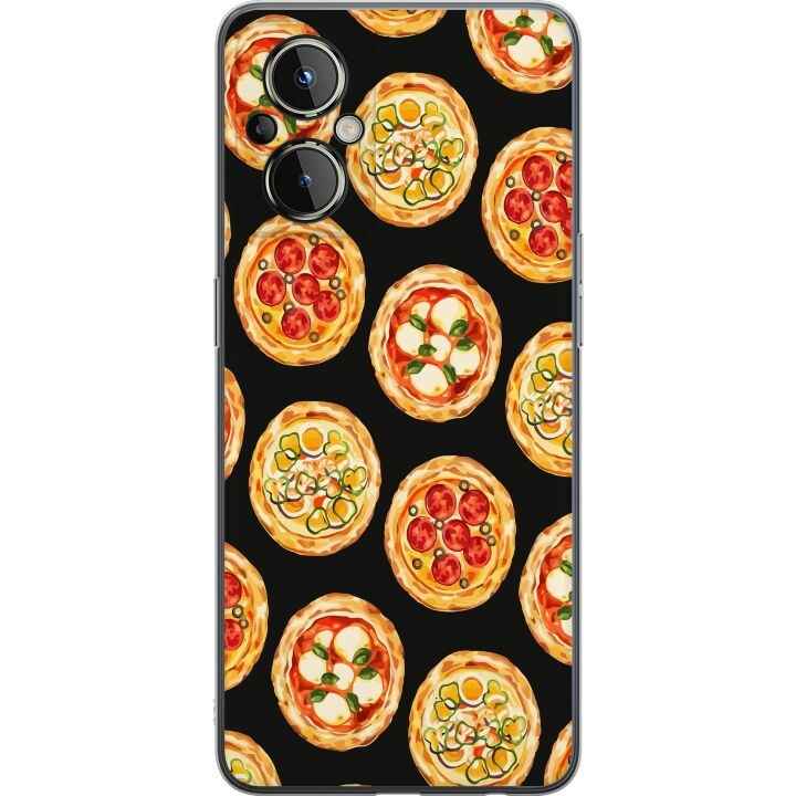 Kännykkäkuori OnePlus Nord N20 5G-laitteelle, jossa on Pizza kuvio ryhmässä ÄLYPUHELIMET JA TABLETIT / Puhelimen suojakotelo / OnePlus @ TP E-commerce Nordic AB (A57378)