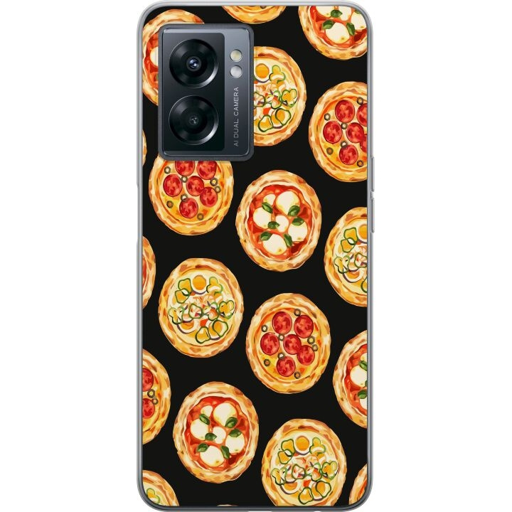 Kännykkäkuori OnePlus Nord N300-laitteelle, jossa on Pizza kuvio ryhmässä ÄLYPUHELIMET JA TABLETIT / Puhelimen suojakotelo / OnePlus @ TP E-commerce Nordic AB (A57540)