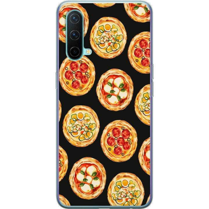 Kännykkäkuori OnePlus Nord CE 5G-laitteelle, jossa on Pizza kuvio ryhmässä ÄLYPUHELIMET JA TABLETIT / Puhelimen suojakotelo / OnePlus @ TP E-commerce Nordic AB (A57594)