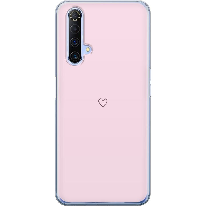 Kännykkäkuori Realme X50 5G-laitteelle, jossa on Sydän kuvio ryhmässä ÄLYPUHELIMET JA TABLETIT / Puhelimen suojakotelo / Realme @ TP E-commerce Nordic AB (A58140)