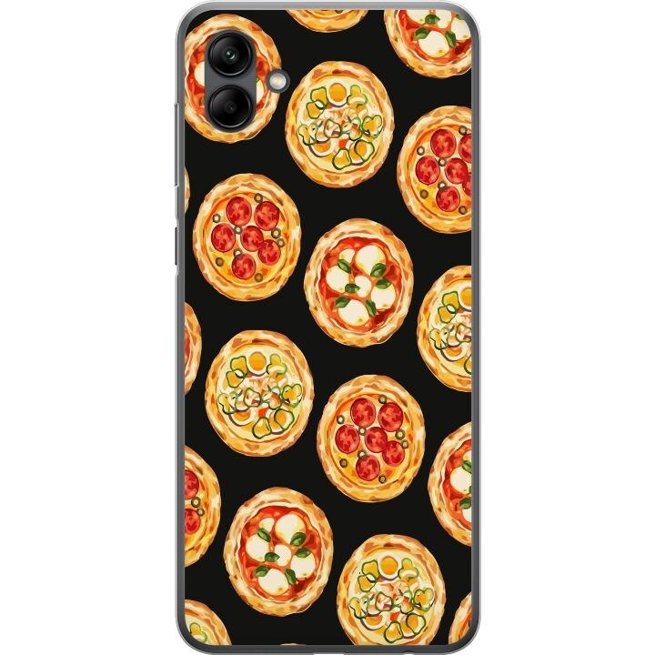 Kännykkäkuori Samsung Galaxy A05-laitteelle, jossa on Pizza kuvio ryhmässä ÄLYPUHELIMET JA TABLETIT / Puhelimen suojakotelo / Samsung @ TP E-commerce Nordic AB (A58404)