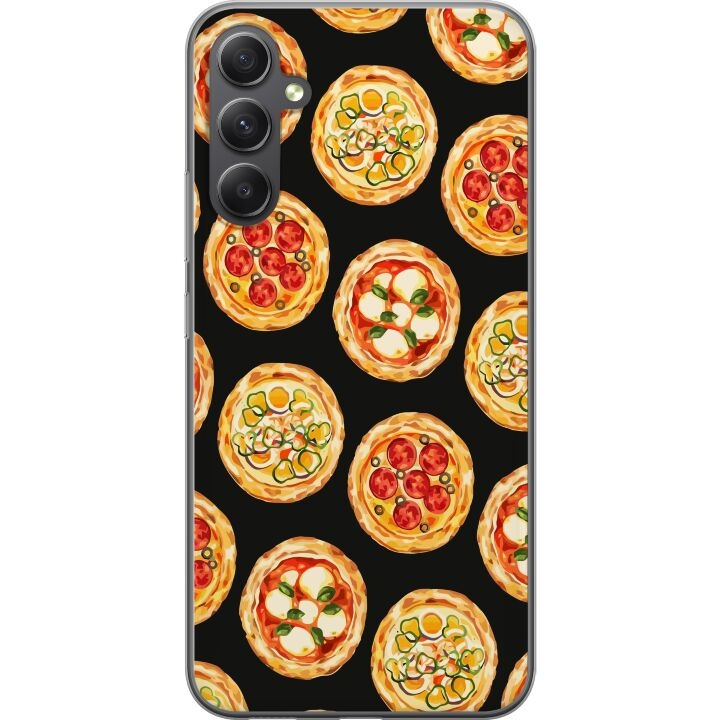 Kännykkäkuori Samsung Galaxy A05s-laitteelle, jossa on Pizza kuvio ryhmässä ÄLYPUHELIMET JA TABLETIT / Puhelimen suojakotelo / Samsung @ TP E-commerce Nordic AB (A58458)