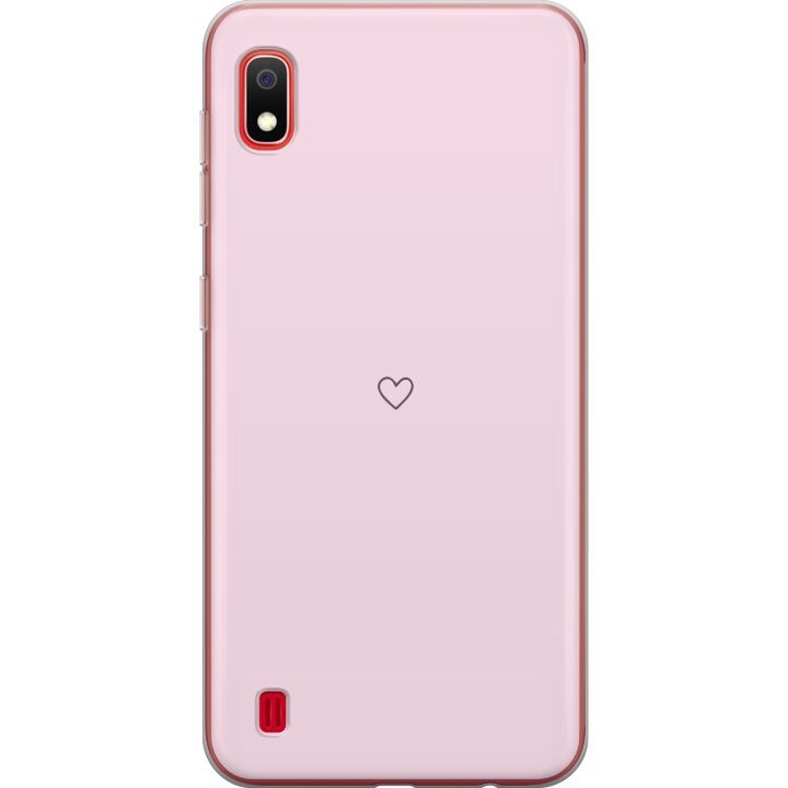 Kännykkäkuori Samsung Galaxy A10-laitteelle, jossa on Sydän kuvio ryhmässä ÄLYPUHELIMET JA TABLETIT / Puhelimen suojakotelo / Samsung @ TP E-commerce Nordic AB (A58518)