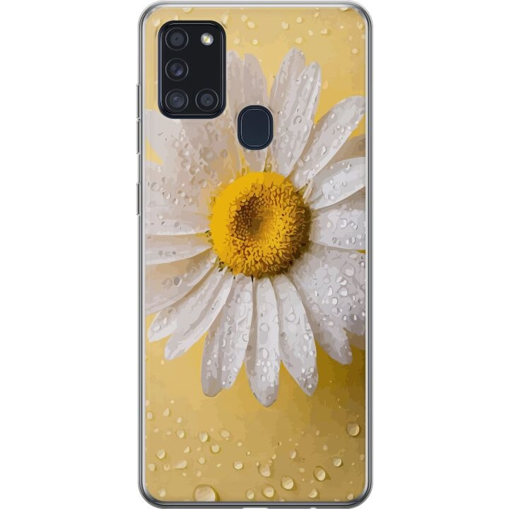 Kännykkäkuori Samsung Galaxy A21s-laitteelle, jossa on Posliinikukka kuvio ryhmässä ÄLYPUHELIMET JA TABLETIT / Puhelimen suojakotelo / Samsung @ TP E-commerce Nordic AB (A58931)