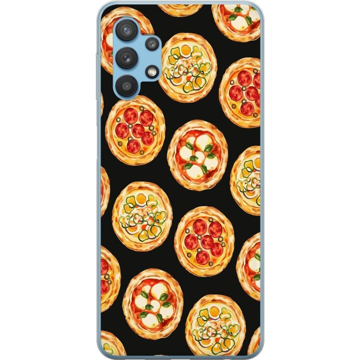 Kännykkäkuori Samsung Galaxy A32 5G-laitteelle, jossa on Pizza kuvio ryhmässä ÄLYPUHELIMET JA TABLETIT / Puhelimen suojakotelo / Samsung @ TP E-commerce Nordic AB (A59241)