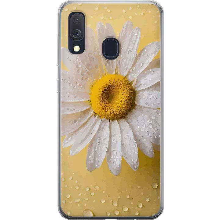 Kännykkäkuori Samsung Galaxy A40-laitteelle, jossa on Posliinikukka kuvio ryhmässä ÄLYPUHELIMET JA TABLETIT / Puhelimen suojakotelo / Samsung @ TP E-commerce Nordic AB (A59471)