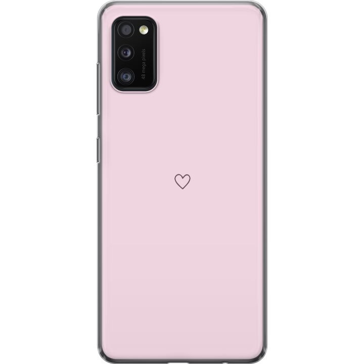 Kännykkäkuori Samsung Galaxy A41-laitteelle, jossa on Sydän kuvio ryhmässä ÄLYPUHELIMET JA TABLETIT / Puhelimen suojakotelo / Samsung @ TP E-commerce Nordic AB (A59544)