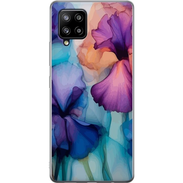 Kännykkäkuori Samsung Galaxy A42 5G-laitteelle, jossa on Maagiset kukat kuvio ryhmässä ÄLYPUHELIMET JA TABLETIT / Puhelimen suojakotelo / Samsung @ TP E-commerce Nordic AB (A59582)