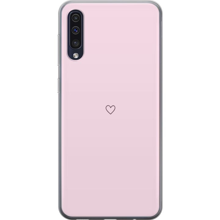 Kännykkäkuori Samsung Galaxy A50-laitteelle, jossa on Sydän kuvio ryhmässä ÄLYPUHELIMET JA TABLETIT / Puhelimen suojakotelo / Samsung @ TP E-commerce Nordic AB (A59652)