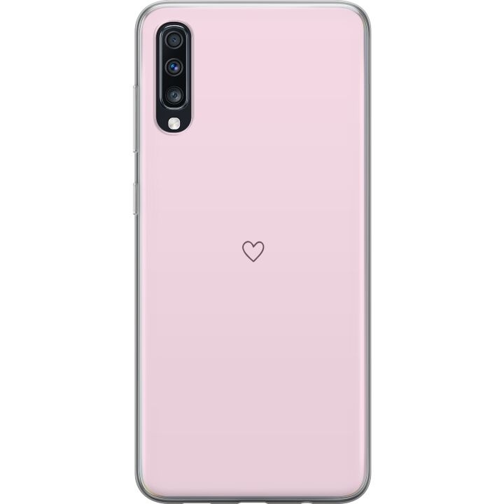 Kännykkäkuori Samsung Galaxy A70-laitteelle, jossa on Sydän kuvio ryhmässä ÄLYPUHELIMET JA TABLETIT / Puhelimen suojakotelo / Samsung @ TP E-commerce Nordic AB (A60030)