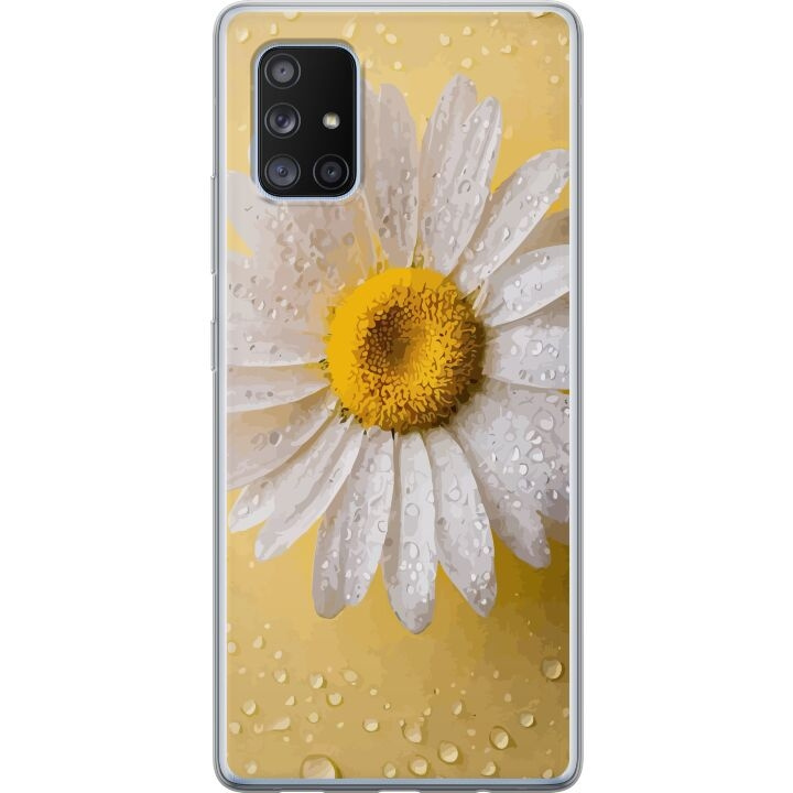 Kännykkäkuori Samsung Galaxy A71 5G-laitteelle, jossa on Posliinikukka kuvio ryhmässä ÄLYPUHELIMET JA TABLETIT / Puhelimen suojakotelo / Samsung @ TP E-commerce Nordic AB (A60092)