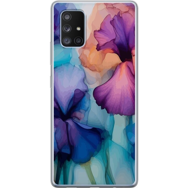 Kännykkäkuori Samsung Galaxy A71 5G-laitteelle, jossa on Maagiset kukat kuvio ryhmässä ÄLYPUHELIMET JA TABLETIT / Puhelimen suojakotelo / Samsung @ TP E-commerce Nordic AB (A60095)