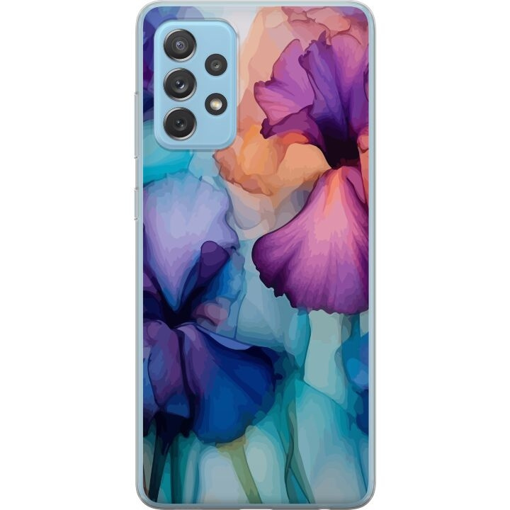 Kännykkäkuori Samsung Galaxy A72 5G-laitteelle, jossa on Maagiset kukat kuvio ryhmässä ÄLYPUHELIMET JA TABLETIT / Puhelimen suojakotelo / Samsung @ TP E-commerce Nordic AB (A60149)